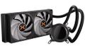 Krux vodní chladič CPU HydroGlance 240 ARGB LCD / 2x120mm ARGB / PWM / display / AMD i Intel AiO vodní chlazení, LCD displej 240 mm, 2× 120 mm PWM ARGB ventilátor, Intel LGA1851/1700/1200, AMD AM5/AM4, cerná
