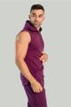 Tielko Essential Hoodie Tank Plum - STRIX, veľkosť XXL, veľkosť oblečenia XXL