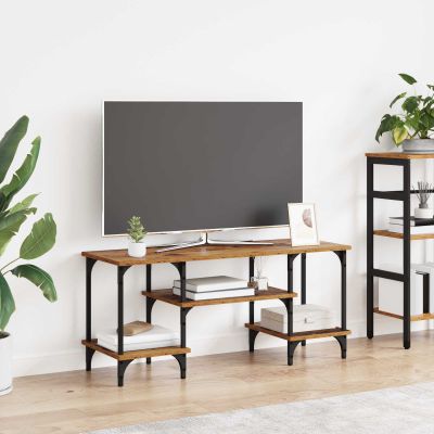 vidaXL TV skrinka Staré drevo 102 x 35 x 45,5 cm