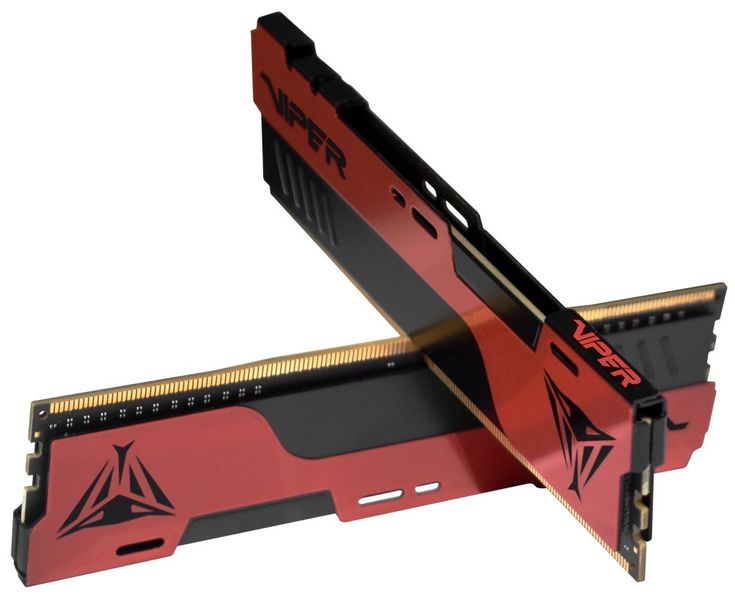 PATRIOT Viper Elite II 32GB DDR4 3200MHz / DIMM / CL18 / 1,35V / KIT 2x 16GB Operacní pamet, DDR4, 32GB (2x 16GB kit), 3200MHz, CL18, 1,35V, s chladicem, cerveno-cerná
