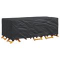vidaXL Obal na nábytok Jednofarebný Čierna 229 x 113 x 73 cm 420D