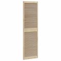 vidaXL Skříňové dvere s dverami 2 ks Prírodná 201 x 2,1 x 59,5 cm