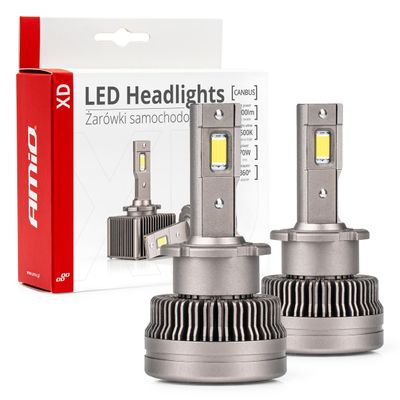 LED žiarovky hlavného svietenia XD Series D2S/D2R AMiO