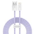 Baseus Dynamic kábel USB na Lightning, 2,4 A, 2 m (fialový)