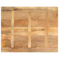 vidaXL Stolová doska 100x80x2,5 cm obdĺžniková, masívne drevo mango