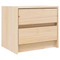 vidaXL Nočný stolík 40x31x35,5 cm masívne borovicové drevo