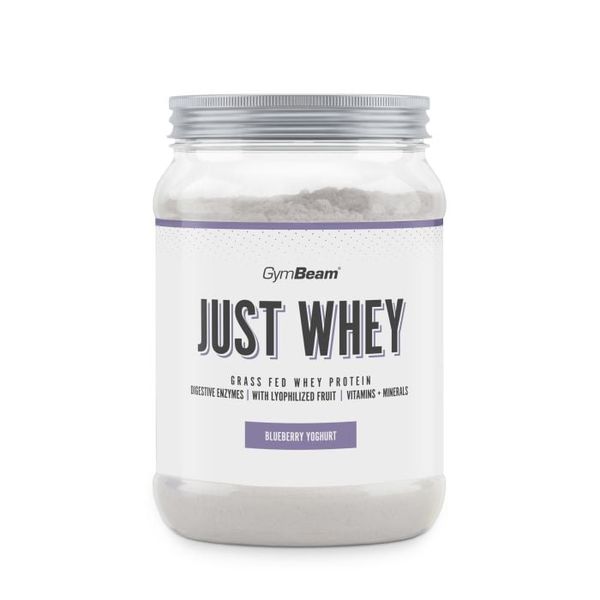 Just Whey Grass-Fed Protein – GymBeam, biela čokoláda kokos, 500 g
