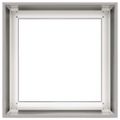 VidaXL kvetináč 40x40x40 cm Nerezová oceľ