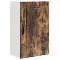 vidaXL Dvierka na umývačku Kalmar Dymová dub 50 x 31 x 80 cm