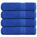 vidaXL Sprchové osušky FROGN 4 ks modré 70x140 cm 360 g/m²