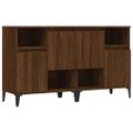 vidaXL Komody 2 ks hnedý dub 60x35x70 cm kompozitné drevo