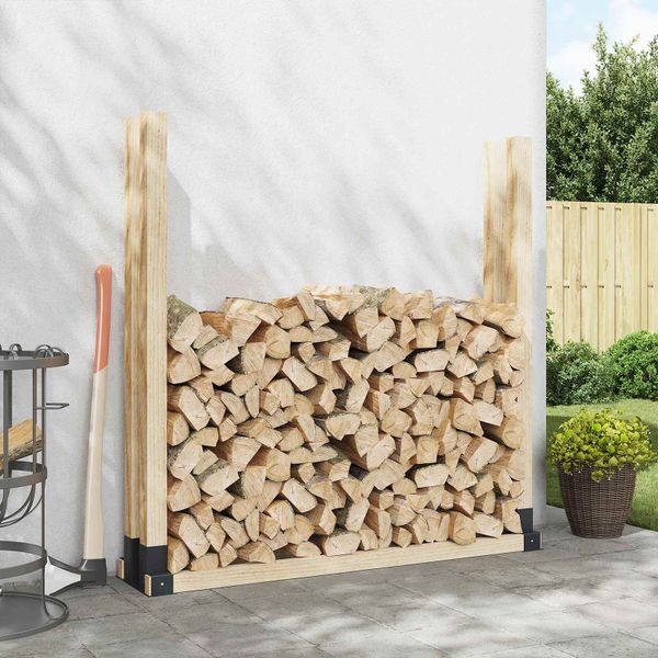Pomocník na stohovanie dreva 2 pcs Antracitová 34 x 10 x 15 cm Oceľ