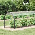 vidaXL Priehľadná plachta s okami 1x6 m PVC