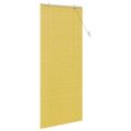 vidaXL Roleta Žltá 90 x 220 cm Bambus