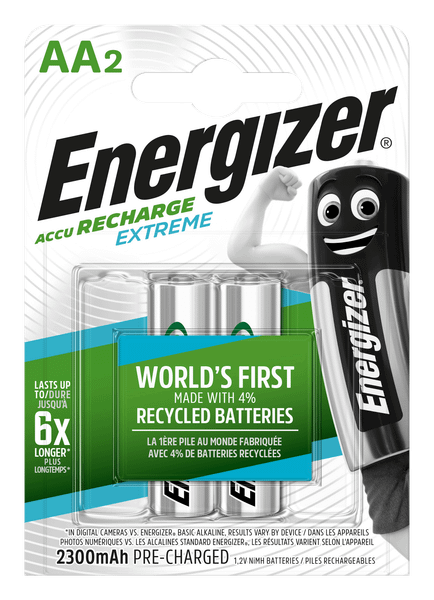 Energizer Extreme AA 2300mAh 2ks nabíjacie batérie 7638900416886