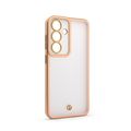 Puzdro Silky Gold pre Oppo Reno 13F 5G (Global) / 13FS 5G ružová