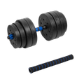 Nastaviteľná bitumenová činka 1x20 kg, REBEL ACTIVE RBA-2302-1