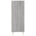 vidaXL Komoda sivý dub sonoma 34,5x32,5x90 cm kompozitné drevo