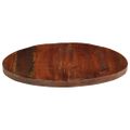 vidaXL Stolová doska Ø 70x3,8 cm okrúhla masívne recyklované drevo