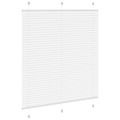 vidaXL plisovaná roleta biela 115x100 cm šírka látky 114,4 cm