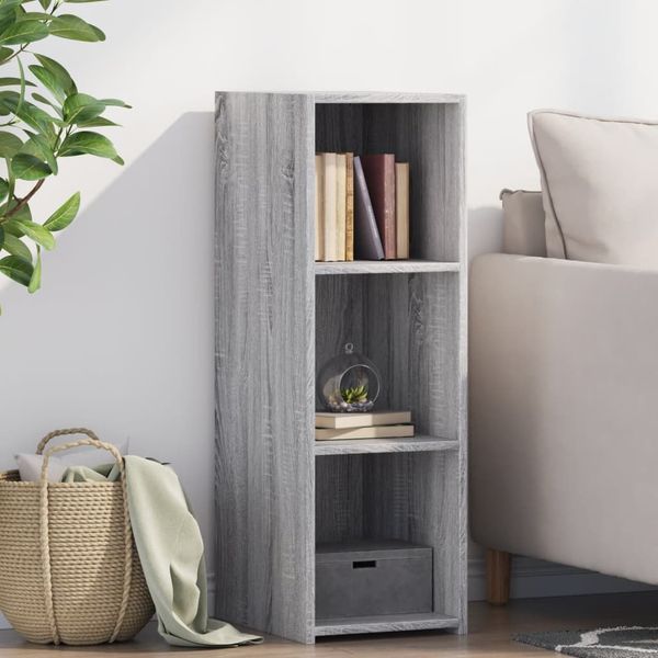 vidaXL Komoda sivý dub sonoma 30x41x93 cm spracované drevo