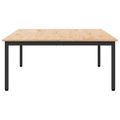 vidaXL Konferenčný stolík Prírodná 100 x 100 x 45 cm