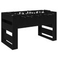 vidaXL Stolný futbal Čierny Dub 146,5 x 74 x 85 cm Kompozitné drevo