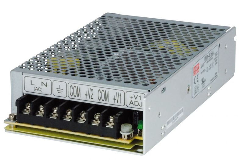 MEANWELL RD-85A Priem. napr. zdroj /12V, 8/4A (88W)