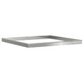vidaXL Slimákové zábrany 20 ks 100 x 3,5 x 25 cm Pozinkovaná oceľ