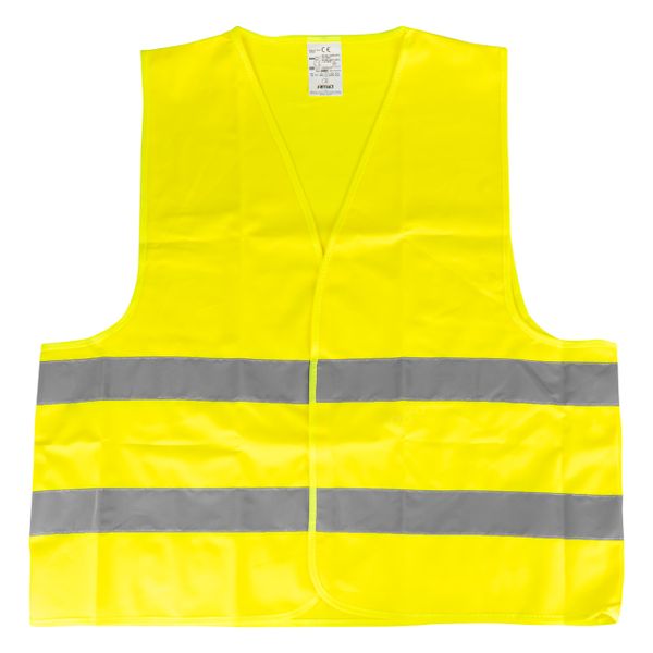 Reflexná vesta XXXL žltá s certifikátom AMiO-03935