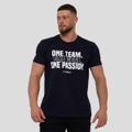 Tričko One Team Navy - GymBeam, veľkosť L, veľkosť oblečenia L