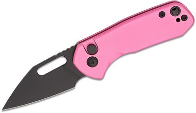 CJRB J1933-BPK Mini Pyrite Pink vreckový nôž 5,5 cm, čierna PVD, ružová, hliník