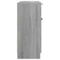 vidaXL Komoda sivý dub sonoma 60x30x70 cm spracované drevo