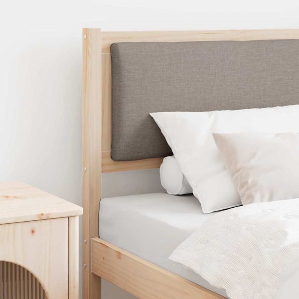 vidaXL Zadné čelo Iný Hnedá 80 cm Borovicový masív