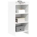 vidaXL Servírovacia skriňa Biela 40 x 36 x 80 cm Kompozitné drevo