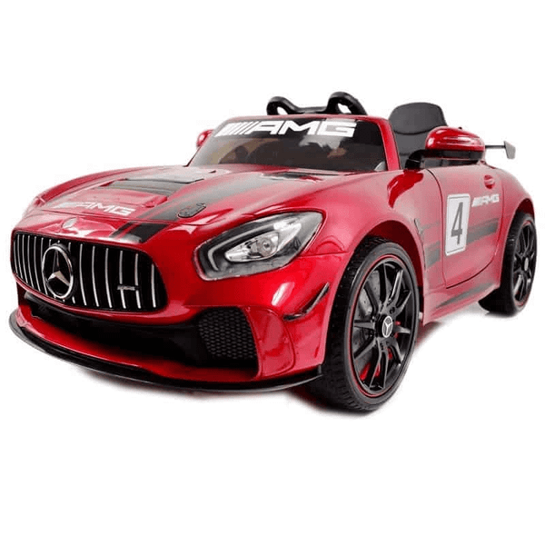 Hollicy Cars Elektrické autíčko Mercedes Benz GT4 čerešňová červená