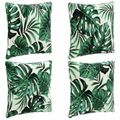 vidaXL 4-dielne vankúše na chrbát PUTTEN 4 pcs 100% polyester