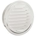 vidaXL Kryty vzduchových ventilátorov 4 ks Strieborná 200 mm