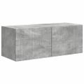 vidaXL TV nástenná skriňa 78,5 x 31 x 29,5 cm Betónová