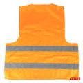 Reflexná vesta XL oranžová s certifikátom AMiO-01735