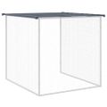 vidaXL Klietka pre kurčatá strecha antracitová 603x98x90 cm poz. oceľ