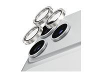 PanzerGlass Hoops Apple iPhone 18 Pro/Pro Max trblietavé strieborné ochranné šošovky fotoaparátu