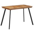 vidaXL Jedálenský stôl 120x62x76 cm tíkové masívne drevo