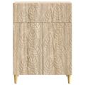 vidaXL Servírovacia skriňa Dub sonoma 66 x 34,5 x 90 cm