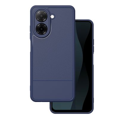 Jednoduché karbónové puzdro pre Xiaomi Redmi A5 Global (173,45 x 79,35 x 8,45) modré