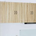 vidaXL Nástenná skrinka PORTO Sonoma dub 80 x 31 x 80 cm