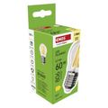 LED žiarovka Filament Mini Globe / E27 / 5,9 W (60 W) / 806 lm / teplá biela