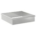 vidaXL Slimákové zábrany 8 ks 100 x 3,5 x 25 cm Pozinkovaná oceľ