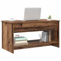 vidaXL Konferenčný stolík Staré drevo 80 x 50,5 x 41,5 cm