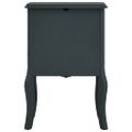 vidaXL Nočný stolík sivý 43x32x65 cm MDF